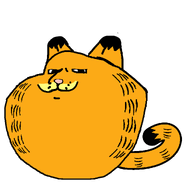 animal cat cat_ear closed_mouth ear garfield glasses nose orange_fur snout subvariant:impcat tail transparent_background variant:impish_soyak_ears whiskers // 1024x970 // 20.6KB
