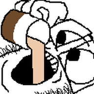 drinking emoticon glasses hand meta:not_oc mug open_mouth series:yt_emote_jaks soy soylent soylent_(cacao) stubble teeth variant:unknown white_background youtube // 128x128 // 2.1KB