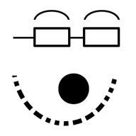 glasses minimalism open_mouth redraw soyjak stubble variant:soyak // 431x431 // 12.0KB