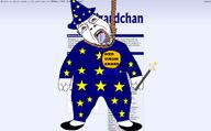 ack award badge black_shirt clothes crying forum glasses hanging imageboard incel magic magic_stick medal open_mouth purple_tongue red_eyes star star_(symbol) suicide variant:bernd virgin wand white_skin wizard wizard_hat wizardchan yellow_teeth // 1920x1188 // 401.6KB