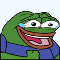 amphibian animated blue_shirt ext=gif frog froglaugh green_skin kek kekking laughing nas:pepe pepe_the_frog subnas:peepo transparent_background // 498x498 // 327.0KB