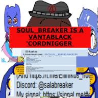 SOUL_BREAKER_(user) atheism atheistcuck awards bloodshot_eyes cordtranny cordtroon crying discord fedora flag glasses hair hand nigger open_mouth pajeet purple_hair rope soyjak stubble suicide tranny variant:bernd variant:feraljak_front variant:smugjak yellow_teeth // 4096x4096 // 5.4MB