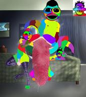 chastity_cage colorful furry meta:pornographic_content prolapse subvariant:grinlook_poggers variant:brandon variant:chudjak variant:david variant:markiplier_soyjak // 850x955 // 770.2KB