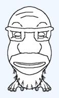 closed_mouth glasses soyjak spore stubble variant:unknown video_game // 328x544 // 9.2KB