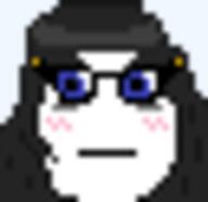 blush closed_mouth clothes female hair icon neutral tanmoji variant:soytan // 32x31 // 609