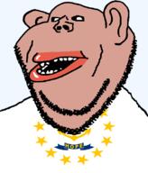 amerimutt anchor black_sclera brown_skin clothes ear flag flag:rhode_island hair lips mutt open_mouth rhode_island soyjak star_(symbol) state stubble subvariant:impish_amerimutt text transparent_background united_states variant:impish_soyak_ears // 685x800 // 46.6KB