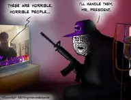 donald_trump gun iv iv_bag iv_stand maga maga_hat political_cartoon sidson sidson_city subvariant:sidside tv_(4chan) variant:sidson // 720x550 // 42.1KB