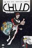 art book brown_hair buff clothes colorful comic comics cover earth explosion glasses hand_gesture in_space invincible looking_at_you maslack muscular_male nate nate_higgers nuclear planet poster smile space stars suit superhero text thumbs_up total_nigger_death variant:chudjak yellow_hair // 2000x3000 // 3.9MB