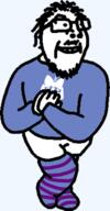 beard discord five_nights_at_cobson's glasses long_socks meta:tagme mustache op_is_a_retarded_lazy_faggot_for_not_tagging_his_own_shit sock tranny transgender_individual troon variant:bernd // 534x1024 // 79.6KB