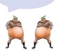 222 artist:romanian_schizo froot gassy incredible_fatty speech_bubble // 780x704 // 233.1KB