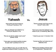 1_corinthians_(bible) 1_corinthians_15:3 2soyjaks beard bible bible_verse brown_hairro christianity exodus_(bible) exodus_31:14 ezekiel_(bible) ezekiel_18:20 glasses green_eyes grey_hair hebrews_(bible) hebrews_10:4 hebrews_9:22 jesus jewish_nose john_(bible) john_6:54 leviticus_(bible) leviticus_17:11 leviticus_5:11 leviticus_5:12 leviticus_5:13 leviticus_7:10 mark_(bible) open_mouth smile soyjak stubble teeth text variant:cobson variant:feraljak yhwh // 1280x1193 // 148.5KB