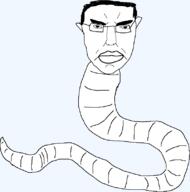 angry chud closed_mouth glasses hair lips soyjak subvariant:chudjak_front variant:chudjak worm // 799x806 // 53.9KB