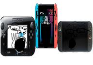 3soyjaks glasses meta:tagme nintendo nintendo_switch nintendo_switch_2 nintendo_wii_u open_mouth series:trios_&_duos soyjak soyjak_trio stretched_mouth switch_2 variant:gapejak variant:markiplier_soyjak variant:tony_soprano_soyjak video_game wii_u // 828x581 // 153.2KB