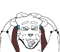 beard drool eyebrows front glasses subvariant:furmutt subvariant:mexiwhore variant:meximutt // 1208x1059 // 116.3KB