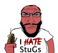 Stug angry balding beard fist glasses i_hate subvariant:science_lover tank variant:markiplier_soyjak white_shirt // 1017x935 // 500.5KB