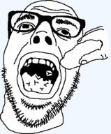 eating glasses hand open_mouth stubble template transparent_background variant:dubbbzjak // 299x360 // 7.5KB