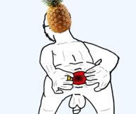 anus arm back glasses goatse hand leg meta:pornographic_content nsfw penis pineapple ring stubble variant:soyak // 1440x1200 // 325.2KB
