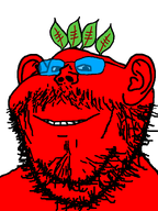 admin beard beetroot broot closed_mouth ear leaf looking_at_you moustache red_skin smile soyjak_blog subvariant:mustached_gapejak teeth tinted_glasses variant:gapejak variant:impish_soyak_ears white_background // 598x800 // 16.3KB