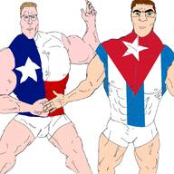 FerdinandDist(namefag) aryan buff chudnater2(namefag) cuba flag flag:cuba flag:texas soyjak stubble texas variant:Cobbert variant:godjak // 1080x1080 // 275.7KB