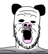 animal ear mustache open_mouth opossum soyjak stubble variant:a24_slowburn_soyjak // 454x520 // 24.3KB