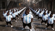 argentina argentina_national_football_team argentinian brown_skin meta:ai_generated multiple_soyjaks music mutt mutt_army muttoid mutts nigger variant:meximutt // 1280x720, 6.1s // 637.8KB