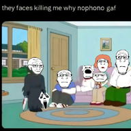 blood brian_griffin chris_griffin family_guy ghostface ginger_hair glasses house knife lois_griffin mask neutral nophono painting peter_griffin reaction room scream stewie_griffin stubble subvariant:grinlook_poggers subvariant:neutralplier variant:markiplier_soyjak variant:soyak window