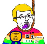 ACK! award gnome_(desktop_environment) guatemala lennart_poettering lgbt_flag linux pulseaudio variant:colorjak // 1280x1196 // 429.6KB