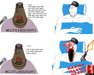 blood comic federal_bureau_of_investigation gun microphone muscular_male nigger rap sleeping subvariant:blobson subvariant:hornyson text variant:cobson variant:gapejak // 800x639 // 69.4KB