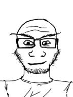 clothes eyebags eyebrows smirk tshirt v_tan variant:markiplier_soyjak // 600x800 // 31.6KB