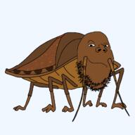 animal bug closed_mouth full_body series:animaljaks smile stinkbug stubble variant:gapejak // 1200x1200 // 31.6KB