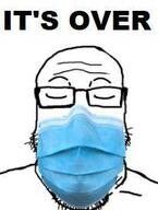 closed_eyes facemask glasses its_over meta:low_resolution soyjak stubble text variant:markiplier_soyjak // 206x273 // 9.5KB