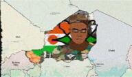 abdourahamane_tchiani algeria arewa army benin beret blue_eyes burkina_faso cameroon camouflage central_african_republic chad closed_eyes cote_divoire coup eyes flag:niger ghana glasses google_maps happy ivory_coast libya looking_to_the_left map mauritania military military_beret military_cap military_hat military_jacket military_uniform muscles niger nigeria smile strong subvariant:muscular_chud sudan tchiani togo variant:chudjak // 1257x738 // 2.6MB