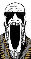 beard black_metal chains chin op_is_a_retarded_lazy_faggot_for_not_tagging_his_own_shit open_mouth stubble teeth variant:markiplier_soyjak war_metal wrinkles // 258x489 // 84.2KB