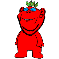 arm beet beetroot body broot ear foot full_body glasses hand leaf leg looking_at_you smile stubble teeth tinted_glasses transparent_background variant:impish_soyak_ears // 1000x1000 // 24.7KB