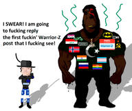 Warrior-Z(user) ack afghanistan allah arab arape arm bald batman batman_(series) bbc beard biting_lip blood buff bvll clothes commie communism dark faggot fist flag:quebec fnf friday_night_funkin' full_body gay hamas hanging height_difference hezbollah imperator_(user) india iraq islam israel judaism kratos leg mozzie mudslim mudslime muscles muslims muzzie name_tag necklace nigger norway ominous omnious pajeet palestine piss pisslam queen_of_spades rape rope rule34 russia sandnigger scary shadow shahada shitskin skinny smug soyjak star_of_david stubble subvariant:hornyson tall text variant:bernd variant:cobson vein // 1280x1082 // 133.5KB