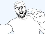 1soyjaks beard glasses meta:tagme nuvariant pinching_fingers template transparent_background variant:rockjak variant:unknown // 1678x1264 // 42.3KB