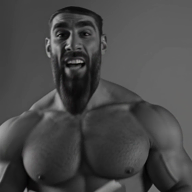 beard book buff england ext=mp4 grey_background grey_skin hair meta:ai_generated muscular_male nas:gigachad nophono open_mouth shit_not_even_nophono_cares_about subnas:nophono text video // 560x560, 6s // 1.0MB