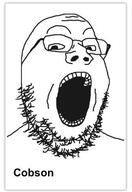 beard cobson:cobson glasses meta:not_oc open_mouth text variant:cobson variant:gapejak wojakland // 338x491 // 24.4KB