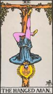 glasses hanged_man_(tarot) open_mouth orange_skin soyjak stubble tarot tongue tranny variant:bernd // 512x900 // 702.2KB