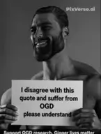 ai_art beard buff ear eyebrows forehead_lines gigger_lives_matter hair holding_object holding_sign lips meta:low_resolution meta:op_saves_thumbnails meta:possibly_duplicate muscles muscular_male nails nas:gigachad neck ogd shirtless smile stubble teeth text