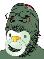 baby babyjak blood blood_on_face green_skin peeled_skin skull variant:gapejak zombie // 600x800 // 56.2KB