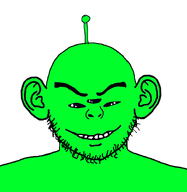 alien big_eyebrows black_eyes ear imp impish multiple_eyes no_glasses smirk transparent transparent_background variant:uncjak // 900x922 // 86.4KB