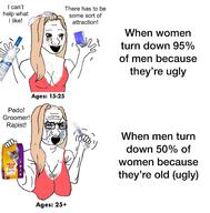 angry balding big_breasts breasts crying female femjak glasses hair long_hair medium_breasts open_mouth soyjak text variant:soyak variant:wojak vodka // 2400x2435 // 421.3KB