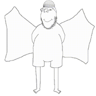 angel animated beard closed_mouth clothes ext=gif full_body glasses good_boy leg looking_at_you maphammad mudslime muhammad muslim_angel muslim_hat muslims nose nūr nūr_(islamic_content) shorts smile soyjak stubble tshirt variant:gapejak white_skin wing // 1080x1080 // 107.1KB