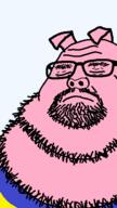 bald closed_eyes closed_mouth fat glasses neckbeard pig pink_skin sleeping transparent_background ukraine variant:neckbeardjak // 324x576 // 16.6KB