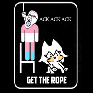 ack animated balding dead faggot glasses open_mouth rope soyjak stubble suicide tenma tongue tranny variant:jimmy_davis vtuber // 800x450 // 486.0KB