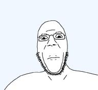 closed_mouth glasses neutral soyjak stubble template variant:pyrojak white_skin // 800x736 // 29.0KB