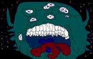 alien glasses multiple_eyes open_mouth sharp_teeth soyjak space stubble yaroslavtv_is_aryan_o_algo // 951x604 // 89.8KB