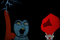 1984 buck_teeth dildo flag:oceania frankenstein's_monster glasses green_eyes ingsoc lightning literally_1984 meta:namefags meta:self_insert nigger_lips oceania olgol_(user) olgol_is_a_disgusting_fucking_shitskin_pedophile red_eyes red_skin rotting rubio_(user) series:muttvariants_from_meximutt series:muttverse stubble subvariant:chinkmutt subvariant:olgolstein variant:cobson variant:meximutt yellow_teeth // 740x500 // 130.7KB