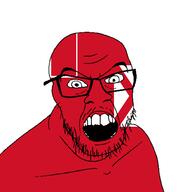 angry country flag glasses jacksepticeye looking_at_you mustache open_mouth soyjak stubble teeth variant:feraljak wallis_and_futuna youtube // 1500x1500 // 25.8KB